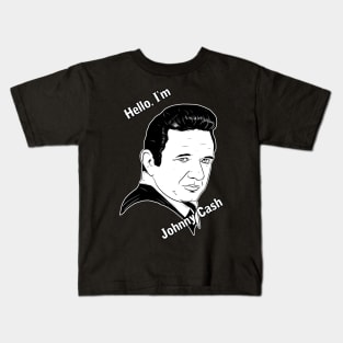 Hello, I'm Johnny Cash Kids T-Shirt